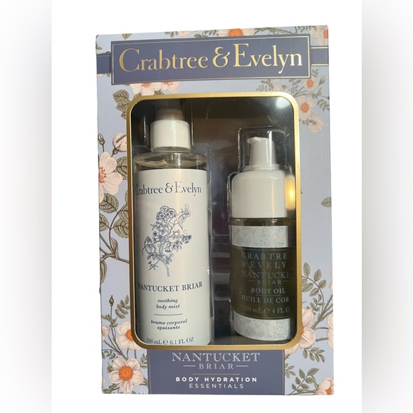 Crabtree & Evelyn NWT Nantucket Briar Body Hydration Essentials Boxed Gift Set - Picture 5 of 5